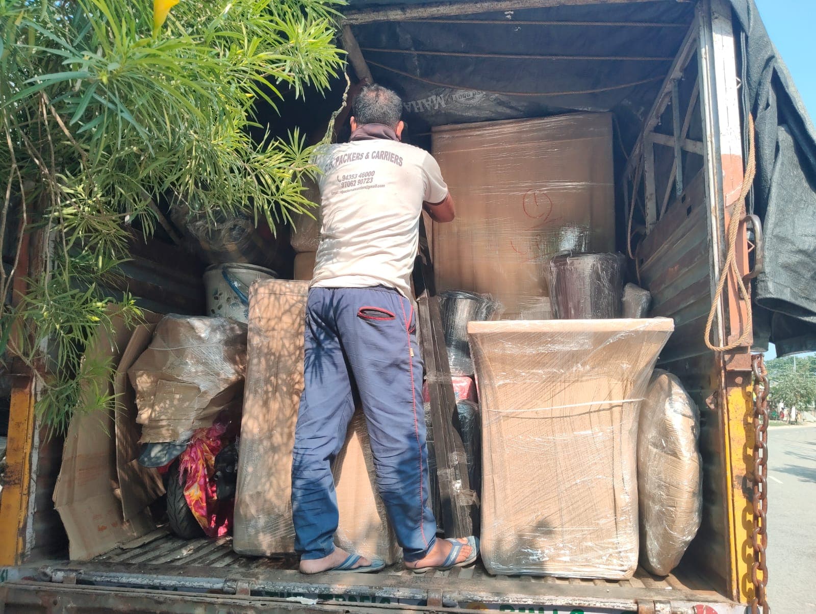 Household relocation packaging